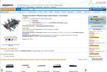 Giant - das ultimateive schweizer Offiziersmesser bei amazon.de