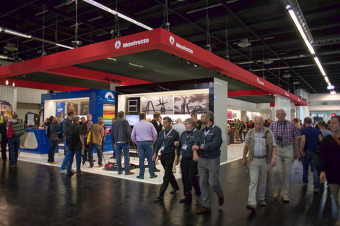 Manfrotto Photokina-Stand (Ausschnitt)